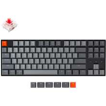 white wireless mechanical keyboard