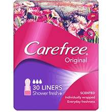 CAREFREE ACTI-FRESH OXYGEN LINERS