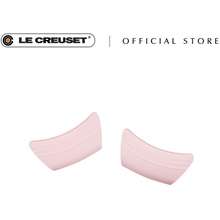 LE CREUSET Silicone HANDLE Grips Set of 2 POWDER PURPLE New in Box