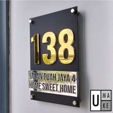 12cm Modern House Number Door Home Address Numbers for House Huisnummer  numeros casa exterior Sign Plates 5 Inch. #0-9