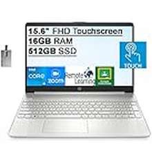 2022 Hp 15.6" Fhd Touchscreen Laptop Computer,