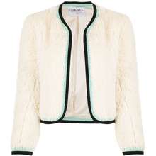Chanel Pre-owned 2009 Sports Line Cropped Jacket - White