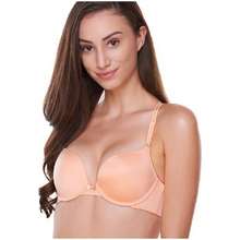 Simply Fashion Blossom Wired Padded Detachable Bra in Orange
