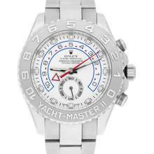 Pre-owned Yacht-Master II Automatic White Dial