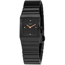 Rado black sale ceramic ladies watch