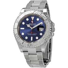 Pre-owned Yacht-Master Automatic Chronometer Blue 