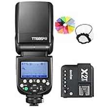 US Godox V1-S 2.4G TTL HSS Round Flash Speedlite + X2T-S Trigger For Sony  Camera