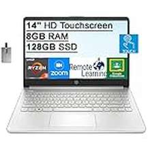 Hp 2022 14" Hd Touchscreen Laptop Computer, Amd