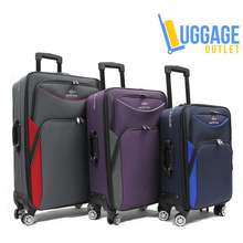 Basking Softside Expandable Fabric Luggage With