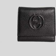 Gucci Unisex Microguccissima GG Black Money Clip Wallet 544478 