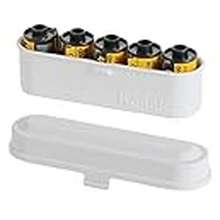  KODAK Film Case - For 5 Rolls Of 35mm Films - Compact, Retro  Steel Case To Sort And Safeguard Film Rolls