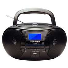 Toshiba Portable CD/USB Radio Cassette Player/Recorder