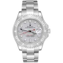 Pre-owned Yacht-Master Automatic Silver Dial Mens 