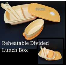 Reheatable Divided Lunch Box (1) 1.0L