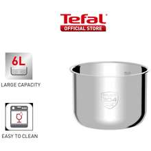 TEFAL MULTICOOKER PRESSURE COOKER HOME CHEF SMART 6L FAST COOK 1000W +  INNER POT (CY601D+XA622D)