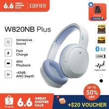 Edifier's W820NB Plus ANC Headphones Are A Hi-Res Bargain