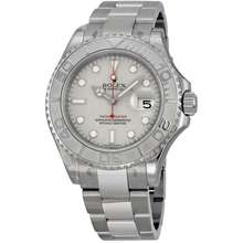 Pre-owned Yacht-Master Grey Dial Mens Watch