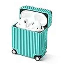 Suitcase Trunk Design Airpods Caser Compatible