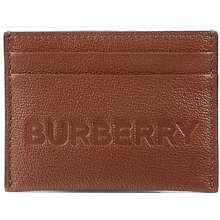 Burberry LS Sandon Logo Leather Card Holder on SALE