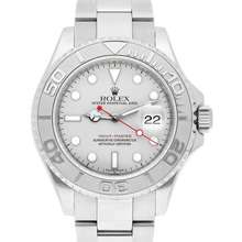 Pre-owned Yacht-Master Automatic Silver Dial Mens 